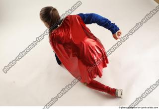 12 2019 01 VIKY SUPERGIRL KNEELING POSE